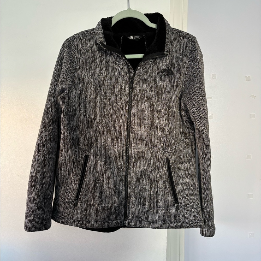 North face fleece lined jacket